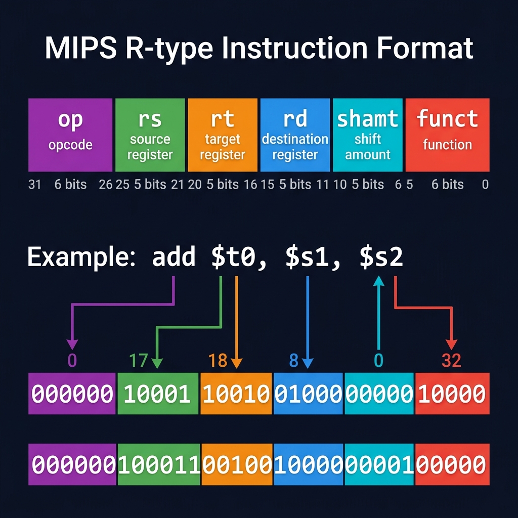R-type Instruction Format